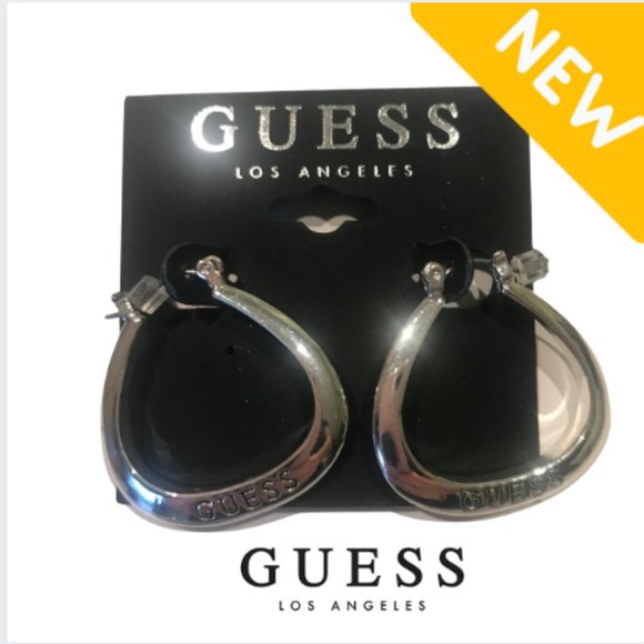 Guess Jewelry - GUESS Silver Earnings NEW with TAGS